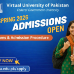 Virtual University Admissions Spring 2026 programs